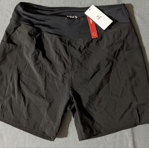NWT‎ Baleaf Women's running workout shorts Medium black